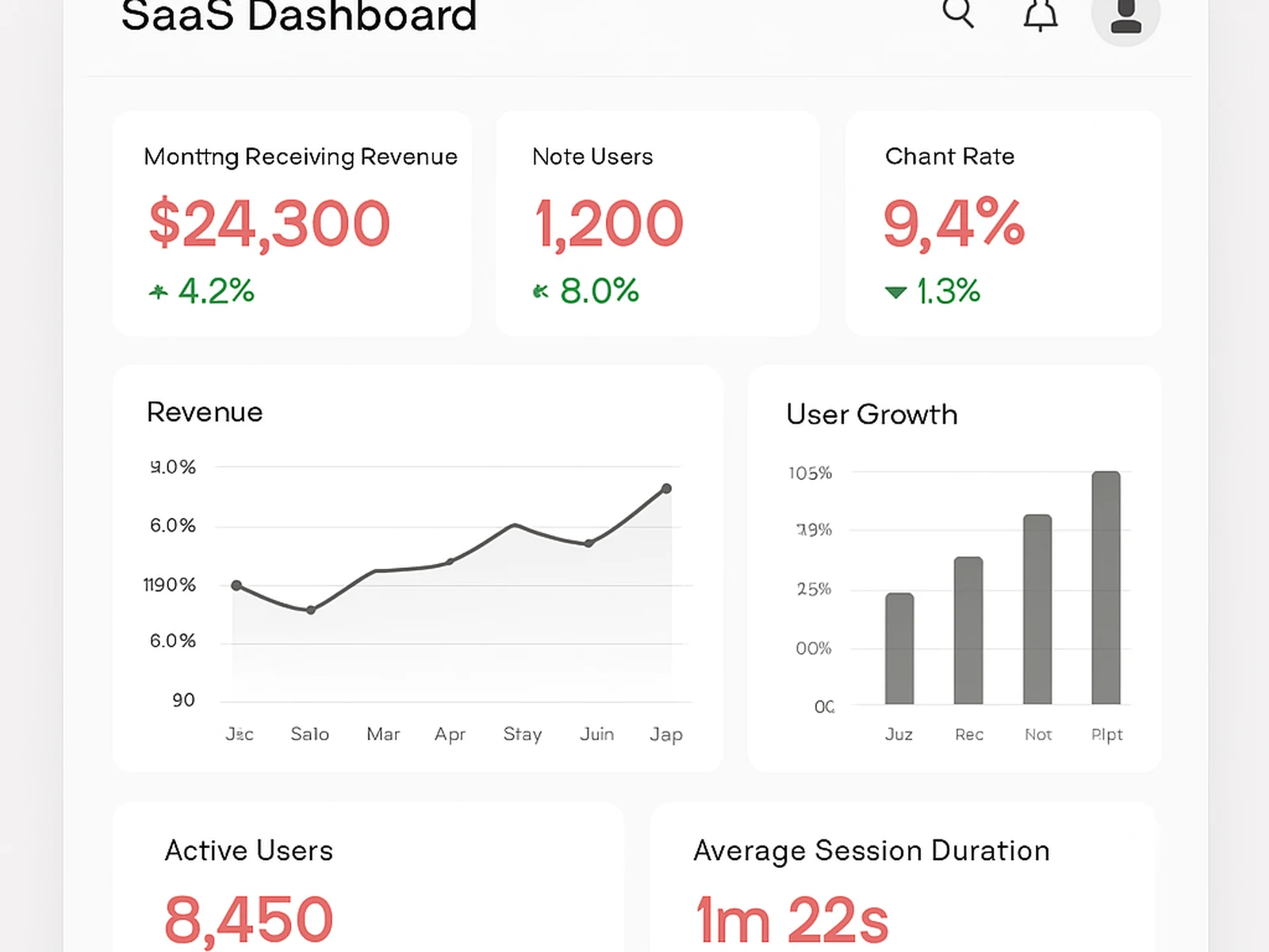 SaaS & Dashboard Design